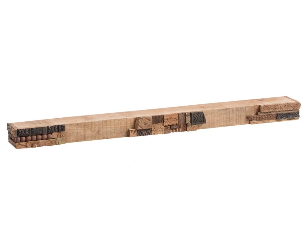 Masivní police 160 cm Byzanc mango