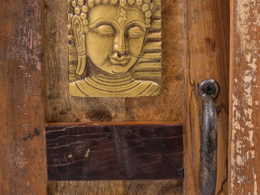 Umyvadlová skříňka dřevo Buddha recyklované dřevo