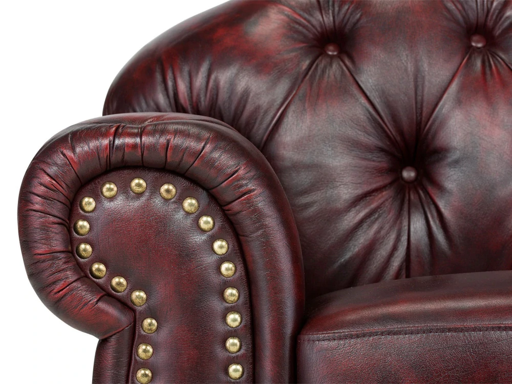 Kožené křeslo Chesterfield II