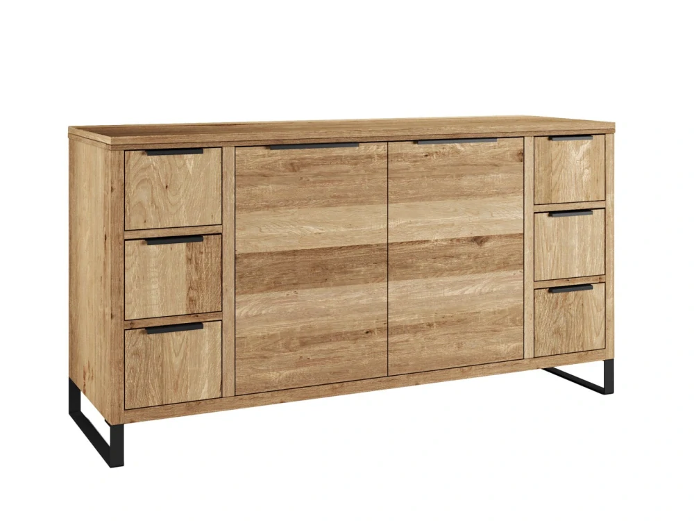 Masivní nábytek do koupelny 138 cm Zurich divoký dub