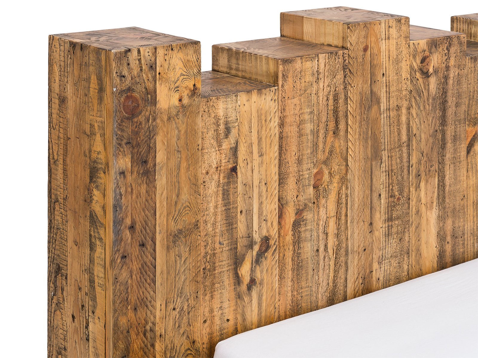 Postel z masivu 180x200 Kingsfield recyklovaná borovice