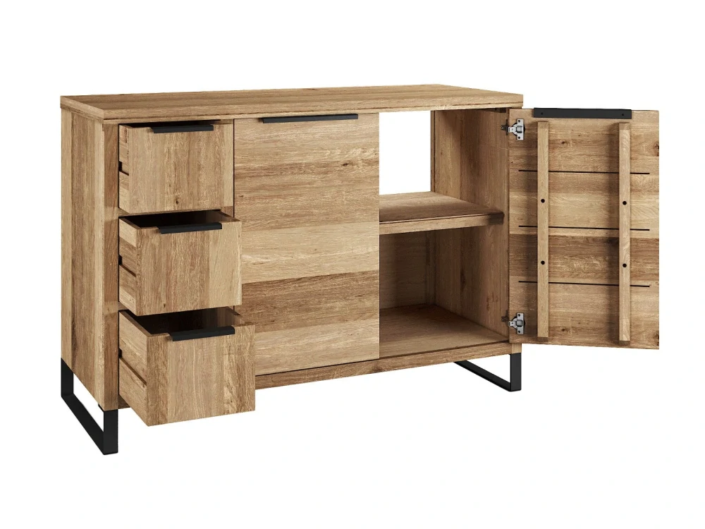 Komoda pod umyvadlo masiv 105 cm Zurich divoký dub