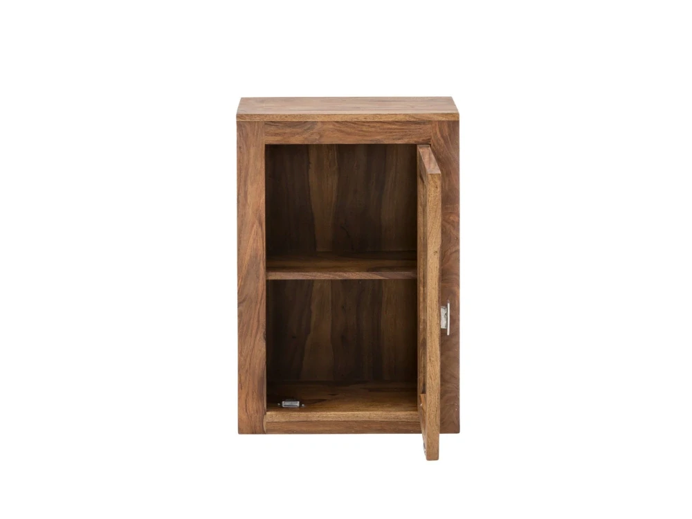 Nástěnná koupelnová skříňka Neapol masiv palisandr