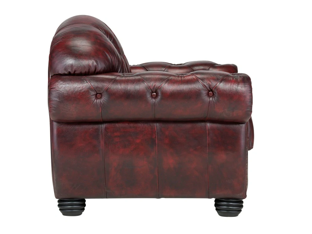 Kožené křeslo Chesterfield II