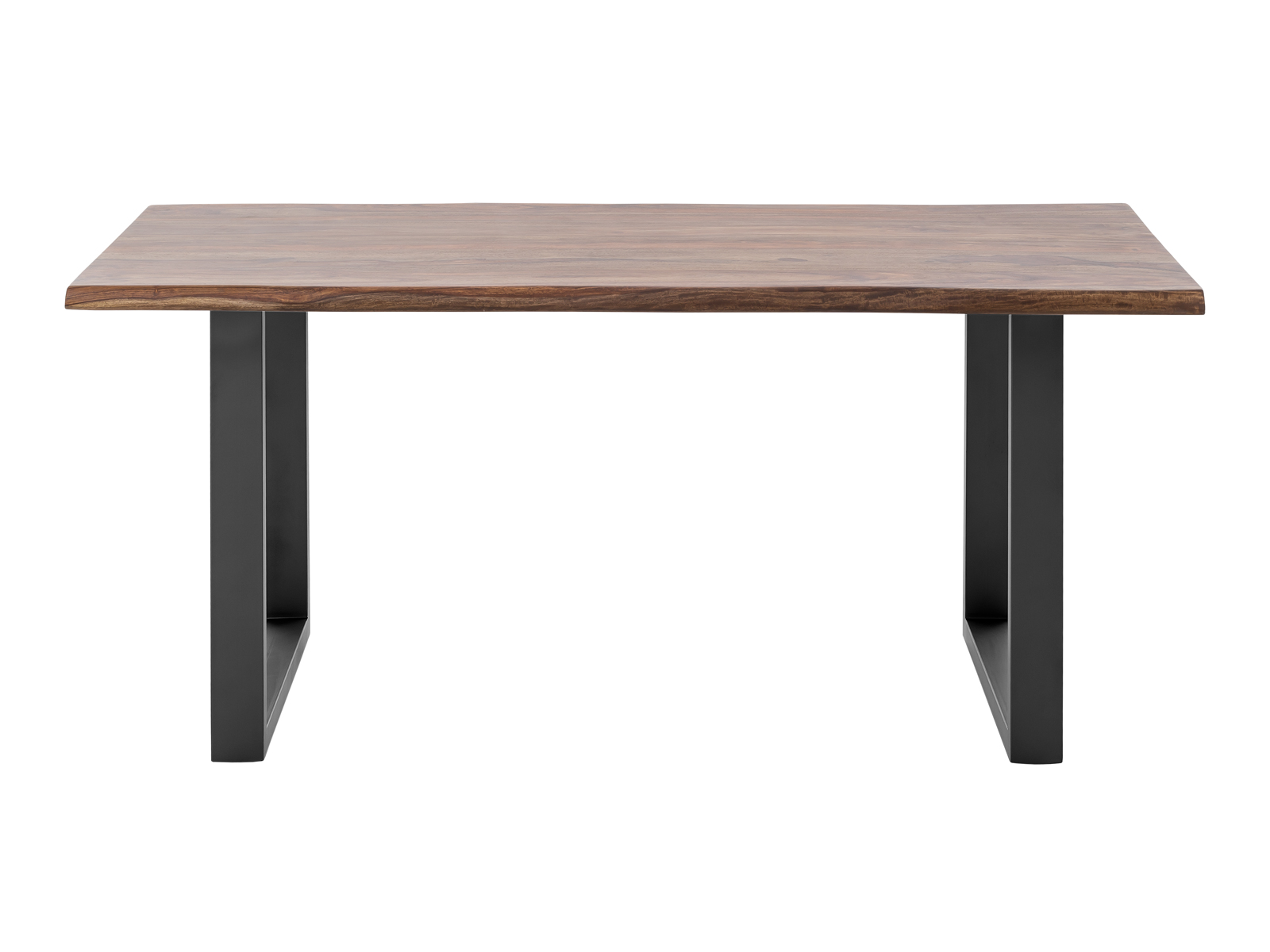 Jídelní stůl 170x90 Frankfurt II palisandr černé kovové nohy