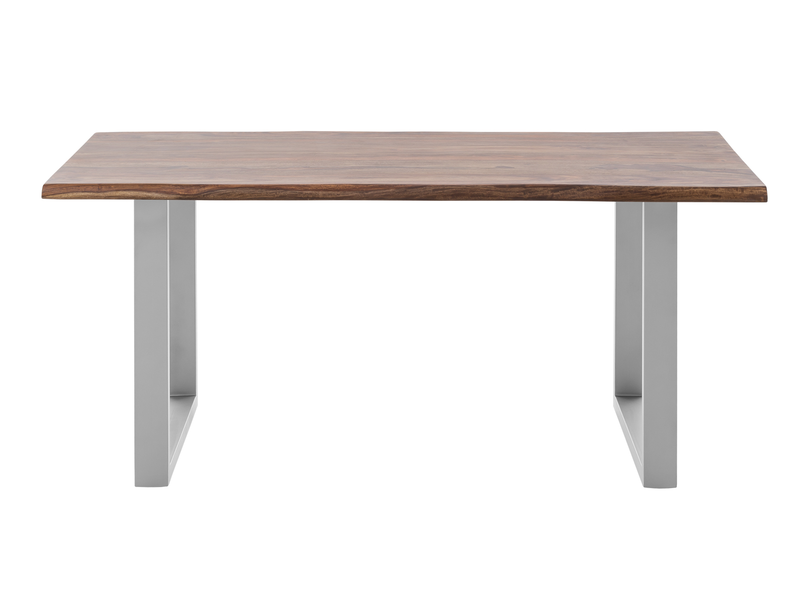 Jídelní stůl 170x90 Frankfurt II palisandr stříbrné nohy