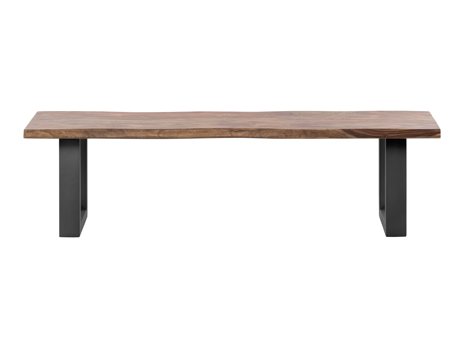 Jídelní lavice masiv 190x40 Frankfurt černé nohy palisandr