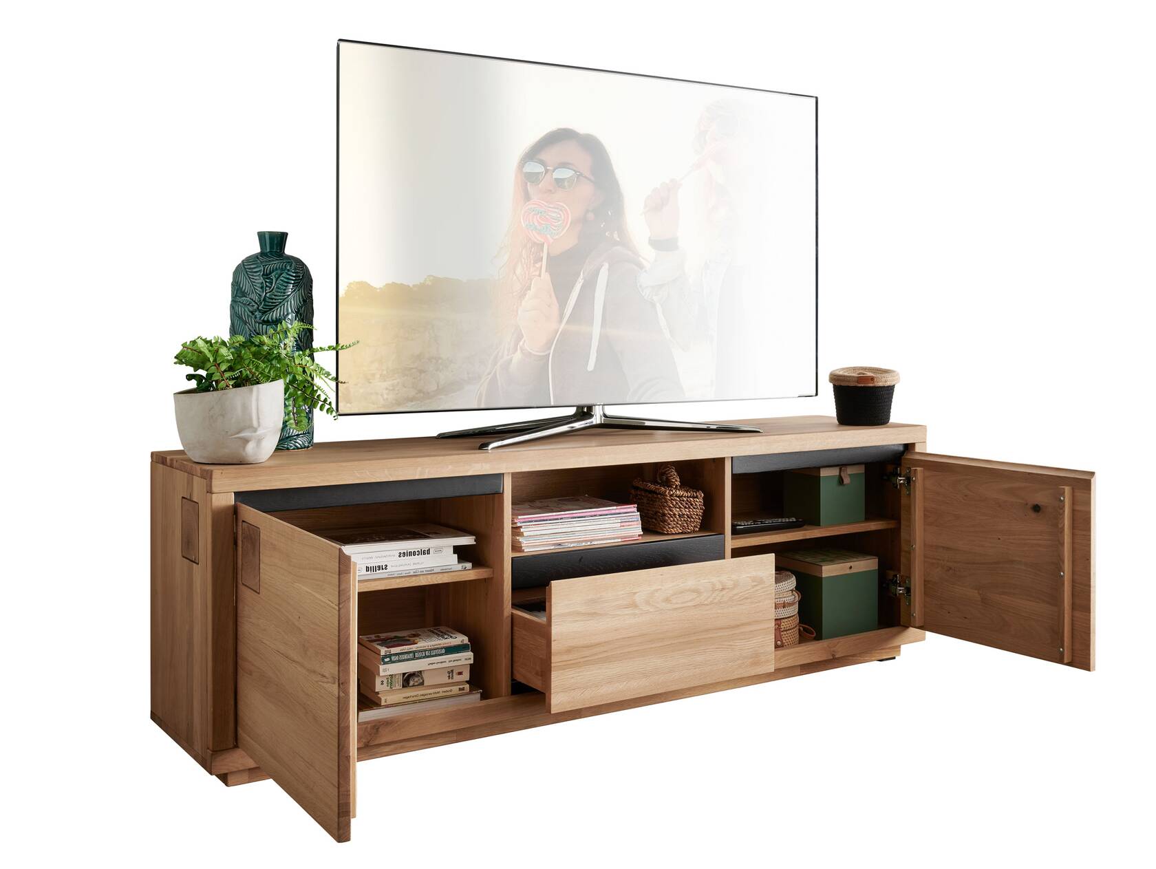 TV stolek divoký dub 170 cm Bern