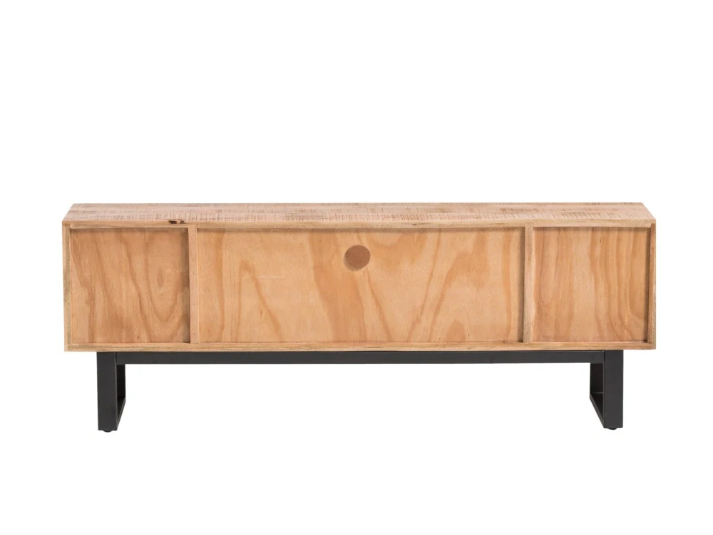 Stolek pod TV z masivu 200 cm Byzanc mango