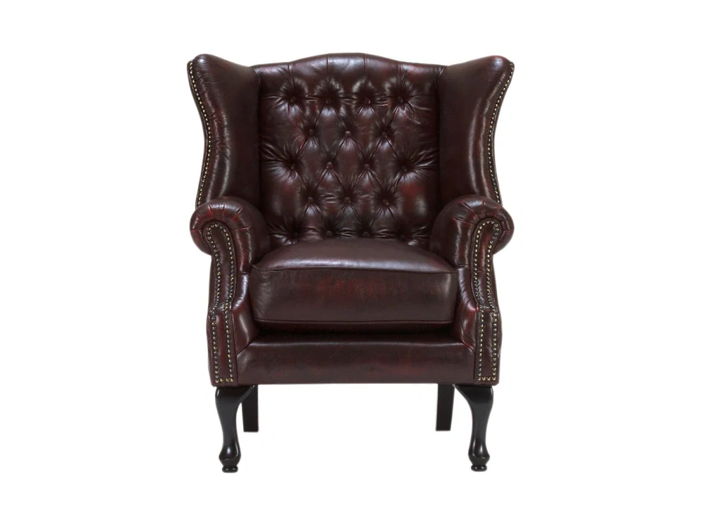 Kožené křeslo Chesterfield II kůže