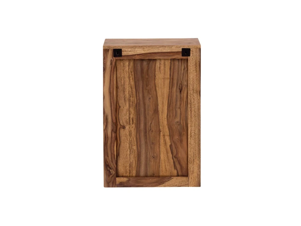 Nástěnná koupelnová skříňka Neapol masiv palisandr