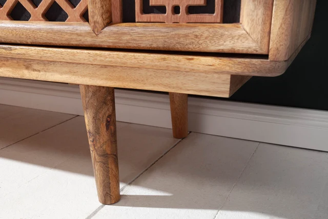 Komoda MARRAKESH 160 cm mangové dřevo přírodní provedení