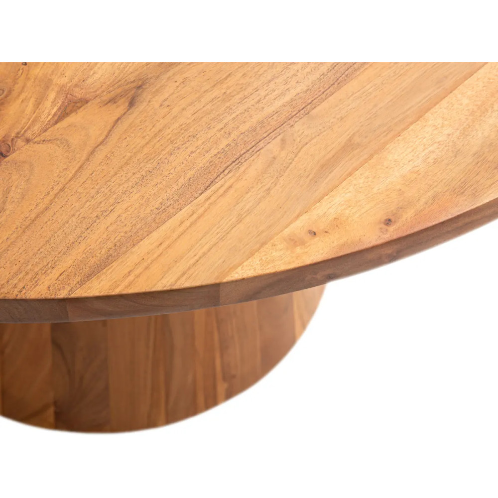 Masivní kulatý jídelní stůl Verona 120 cm