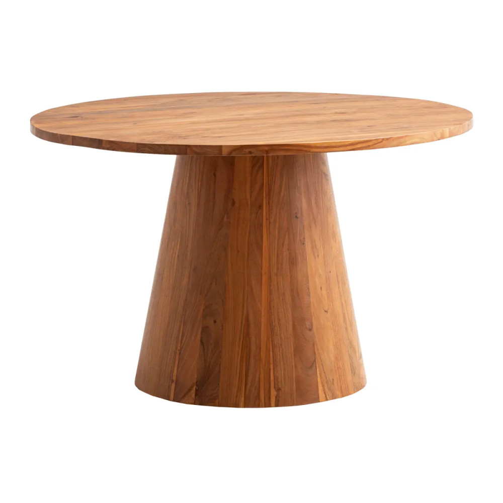 Masivní kulatý jídelní stůl Verona 120 cm