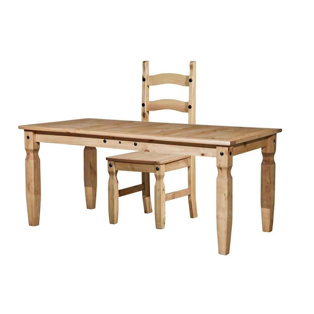 Dřevěný jídelní stůl 178x92 Corona borovice