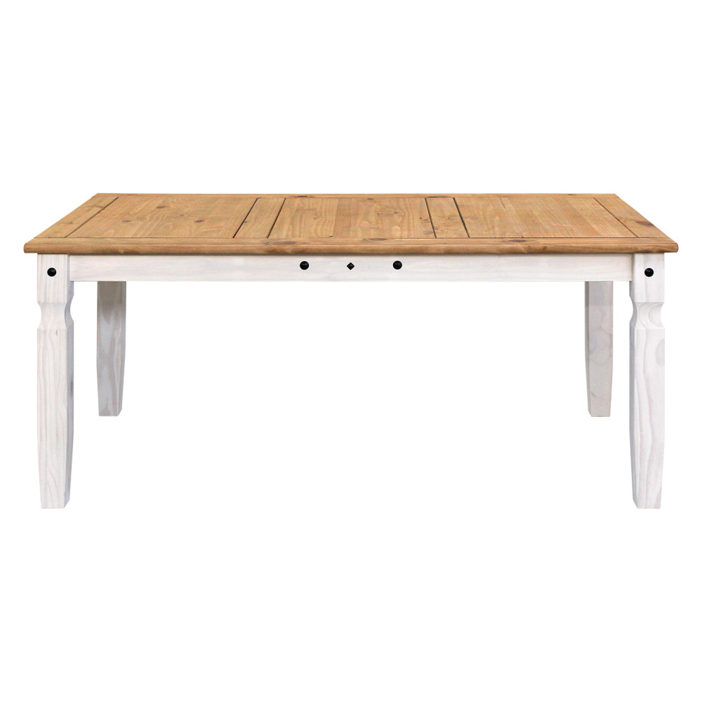 Jídelní stůl 178x92 CORONA bílý vosk