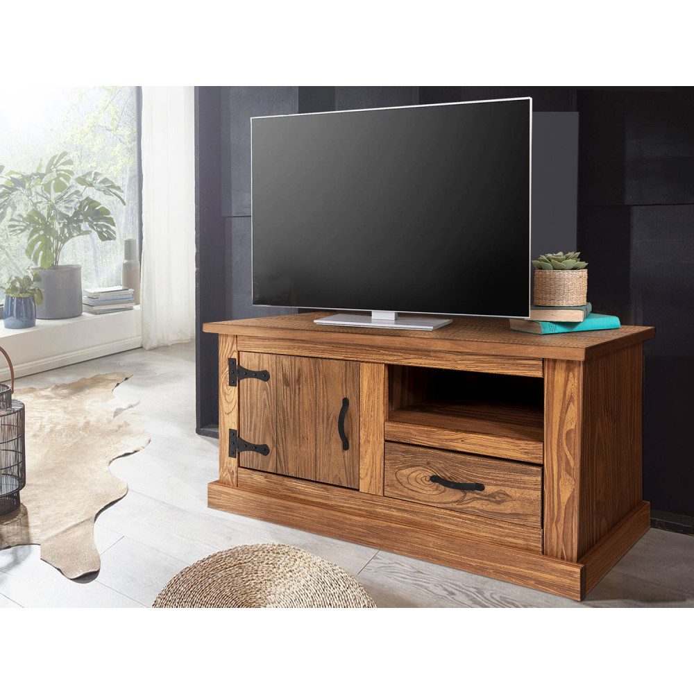 TV stolek z masivu EL DORADO borovice antik
