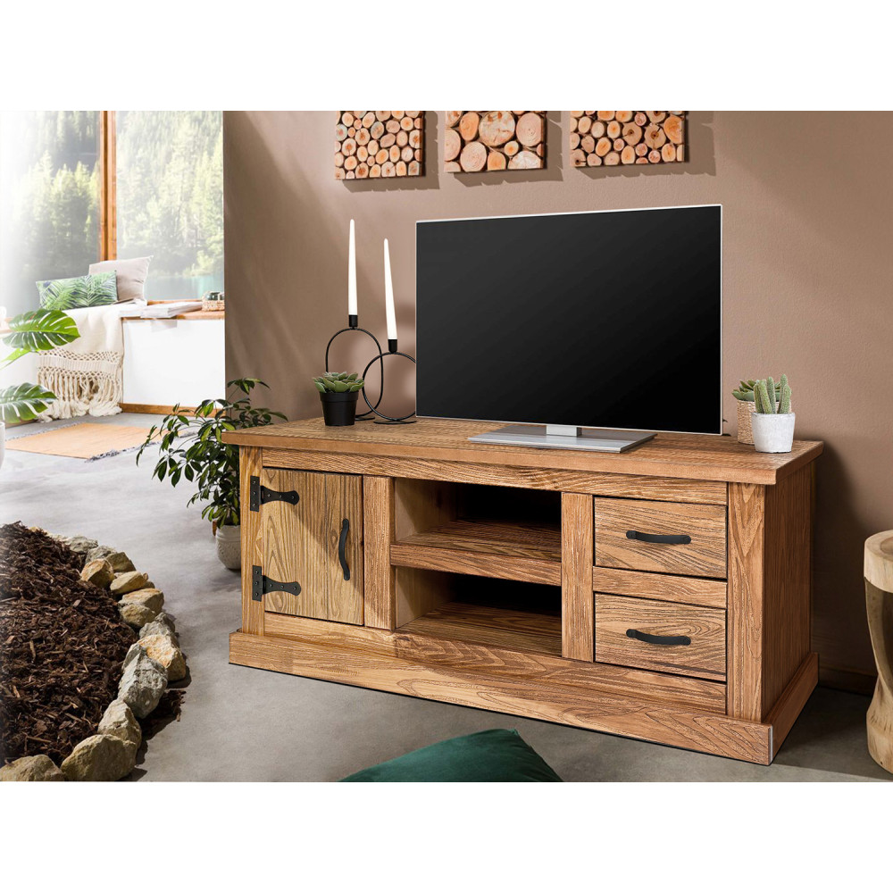 Stolek pod TV z masivu EL DORADO borovice antik