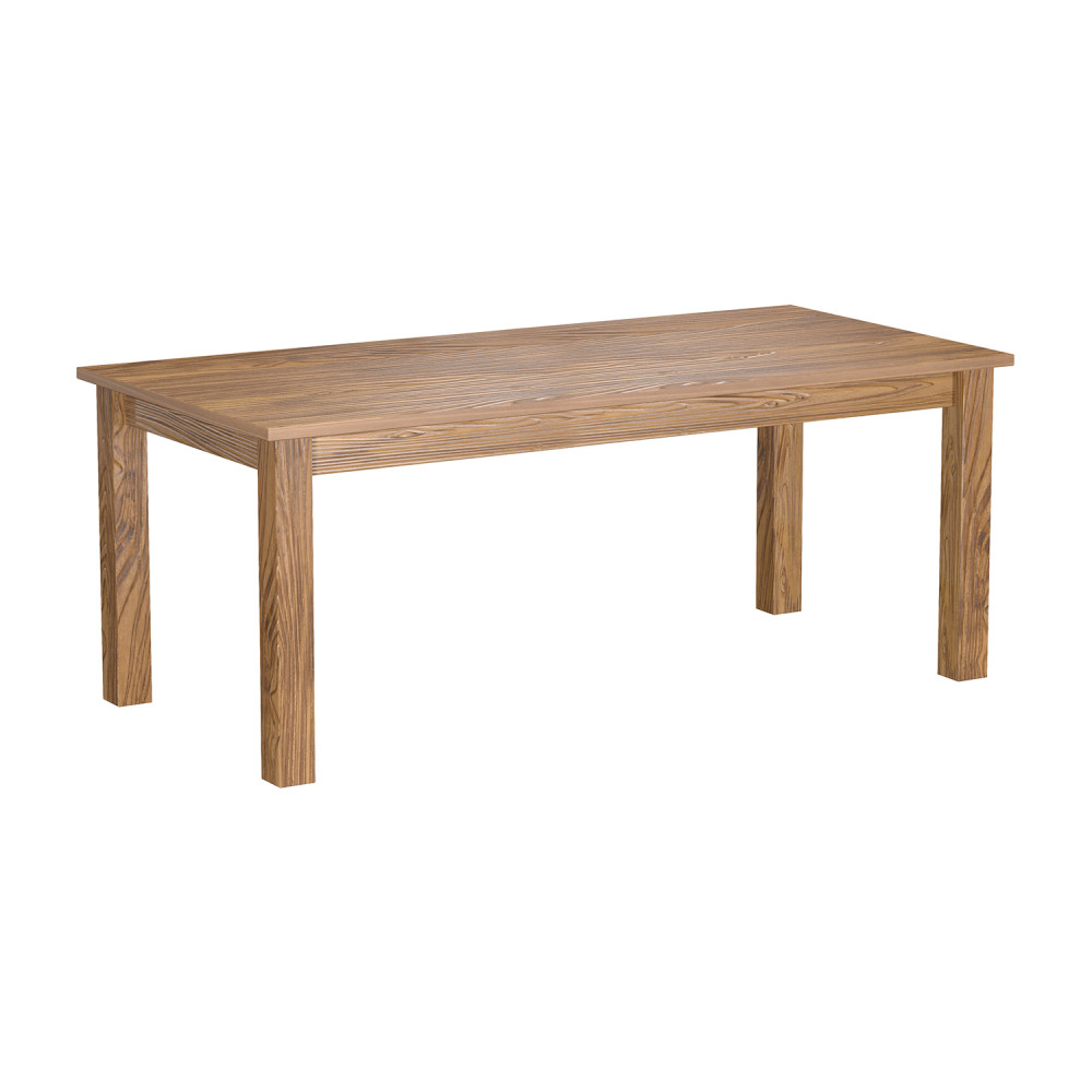 Jídelní set masiv EL DORADO 178x92 + 6 židlí borovice antik