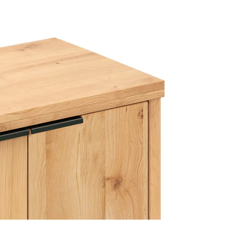 Příborník masiv 126 cm Zurich divoký dub