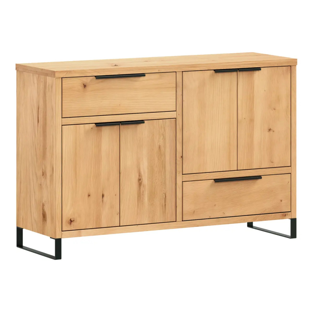 Příborník masiv 126 cm Zurich divoký dub