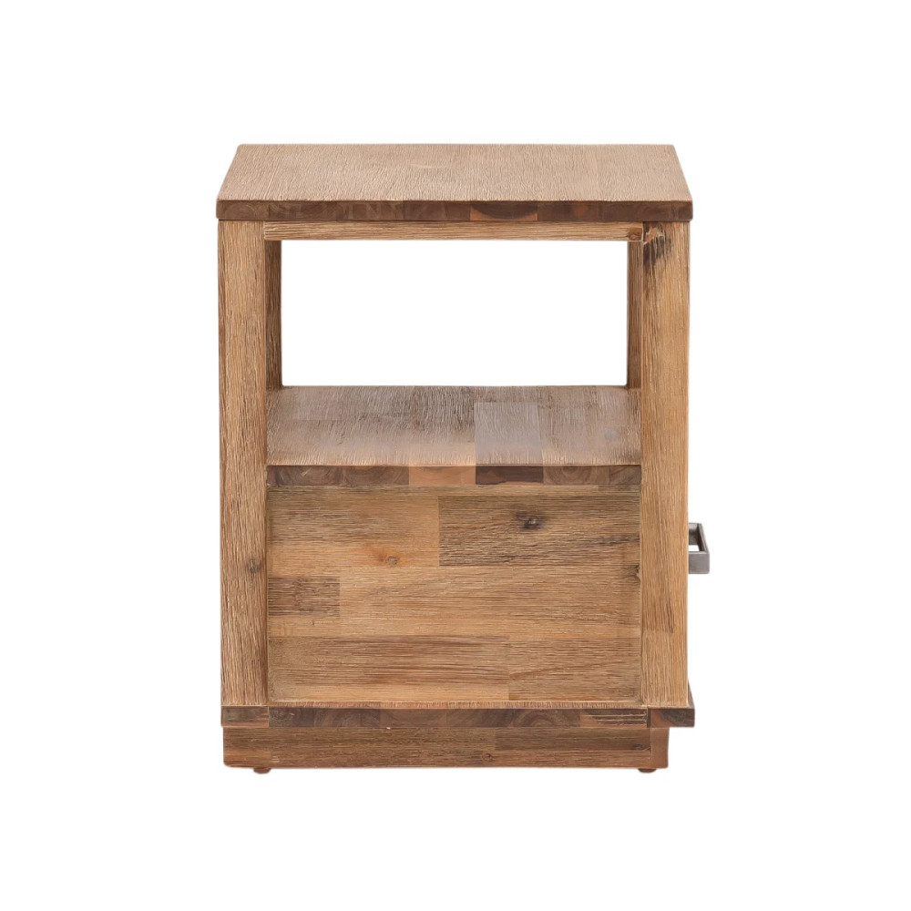 Noční stolek Woodlive akátové dřevo