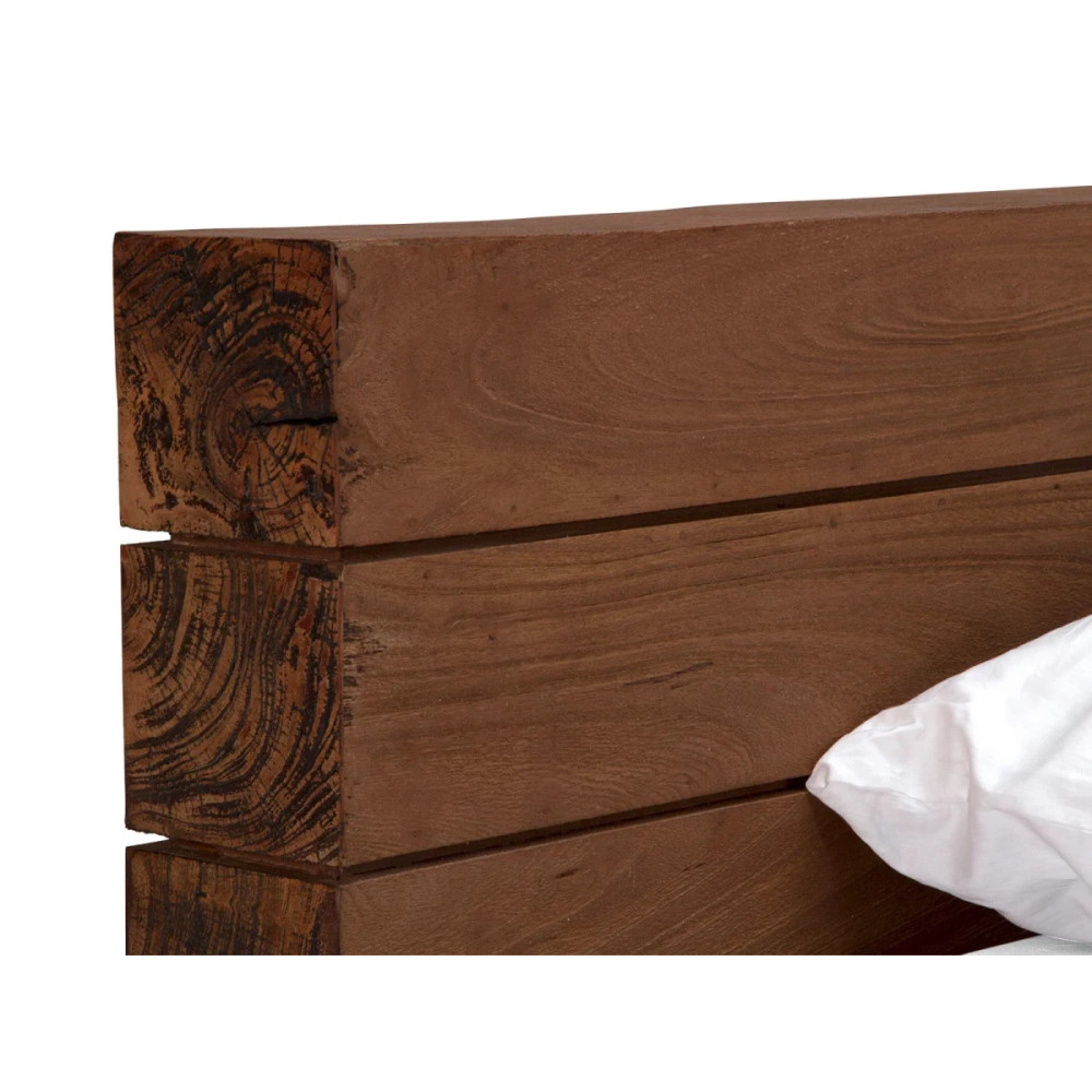 Masivní postel 180x200 Delhi dřevo mango