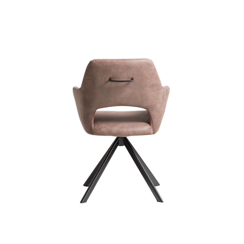 Set 2 otočná jídelní židle Lugano