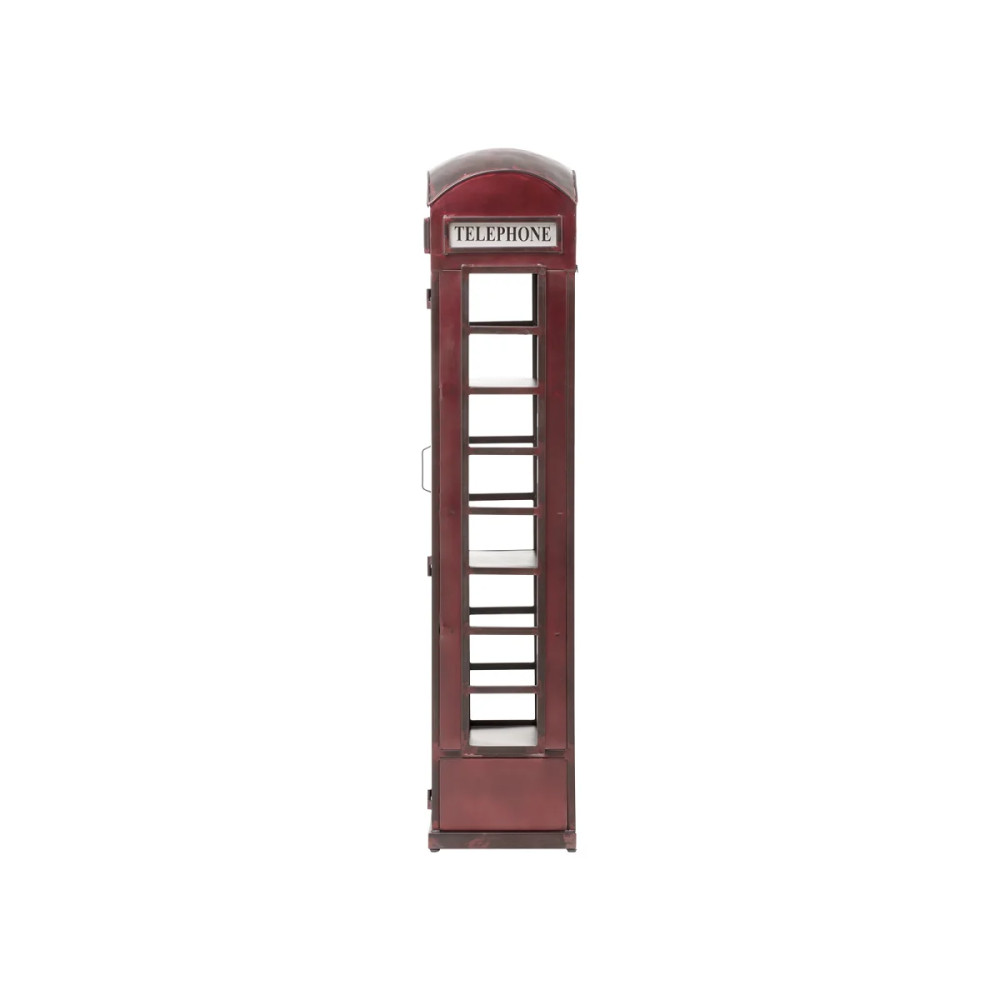 Kovová vitrína London