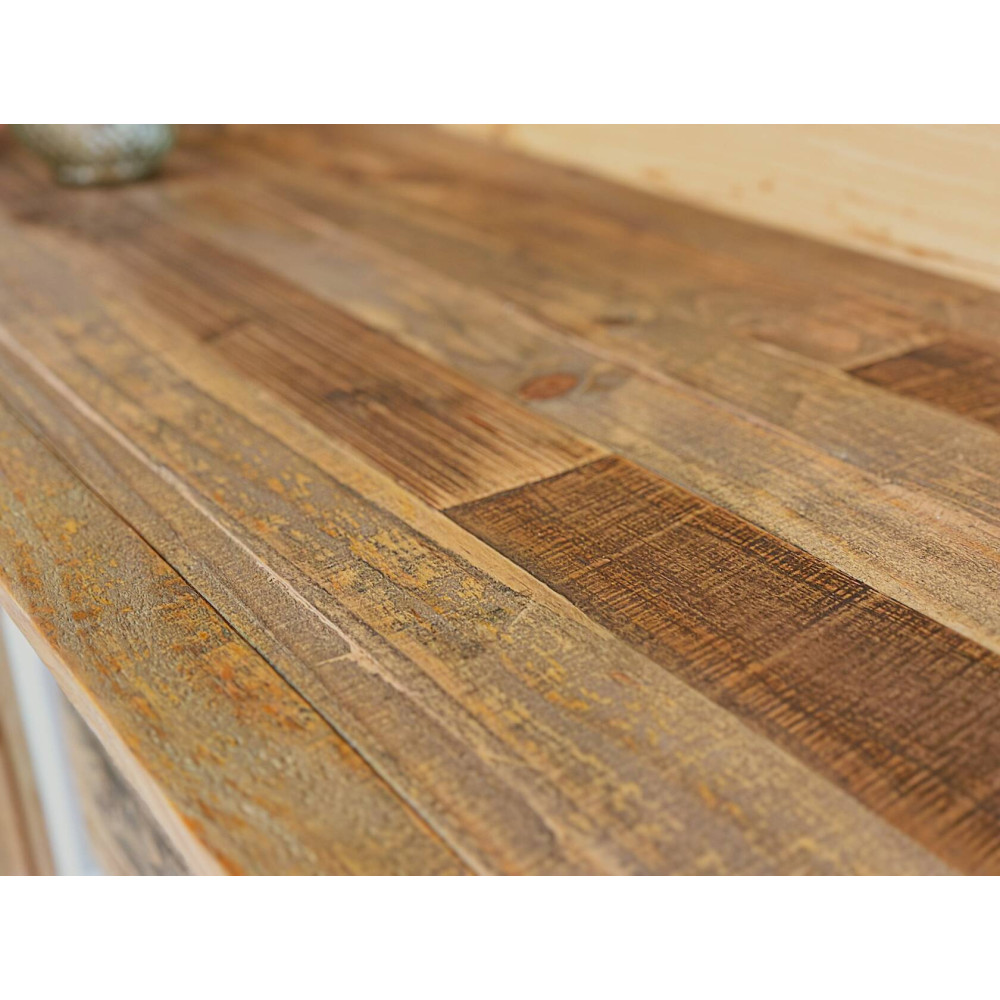 Rustikální příborník 171 cm Bounty recyklovaná borovice MDF