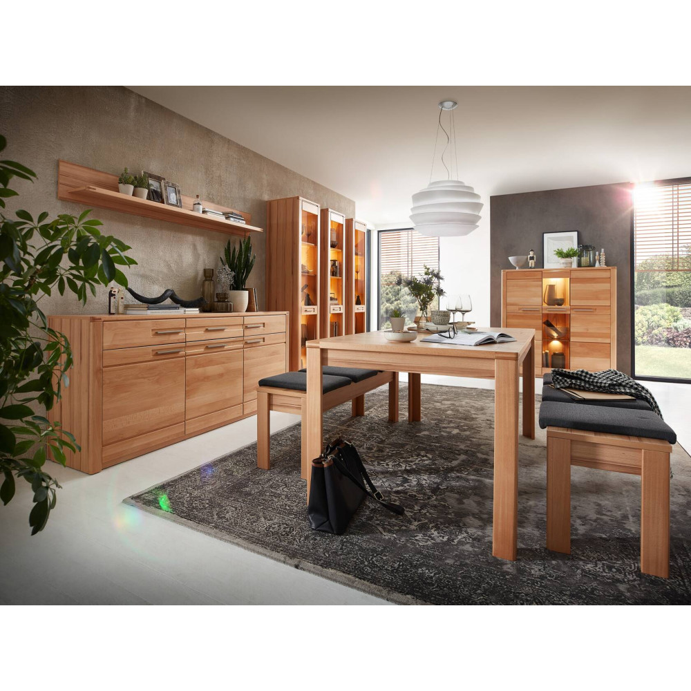 Masivní rozkládací jídelní stůl 160x90 Salvador
