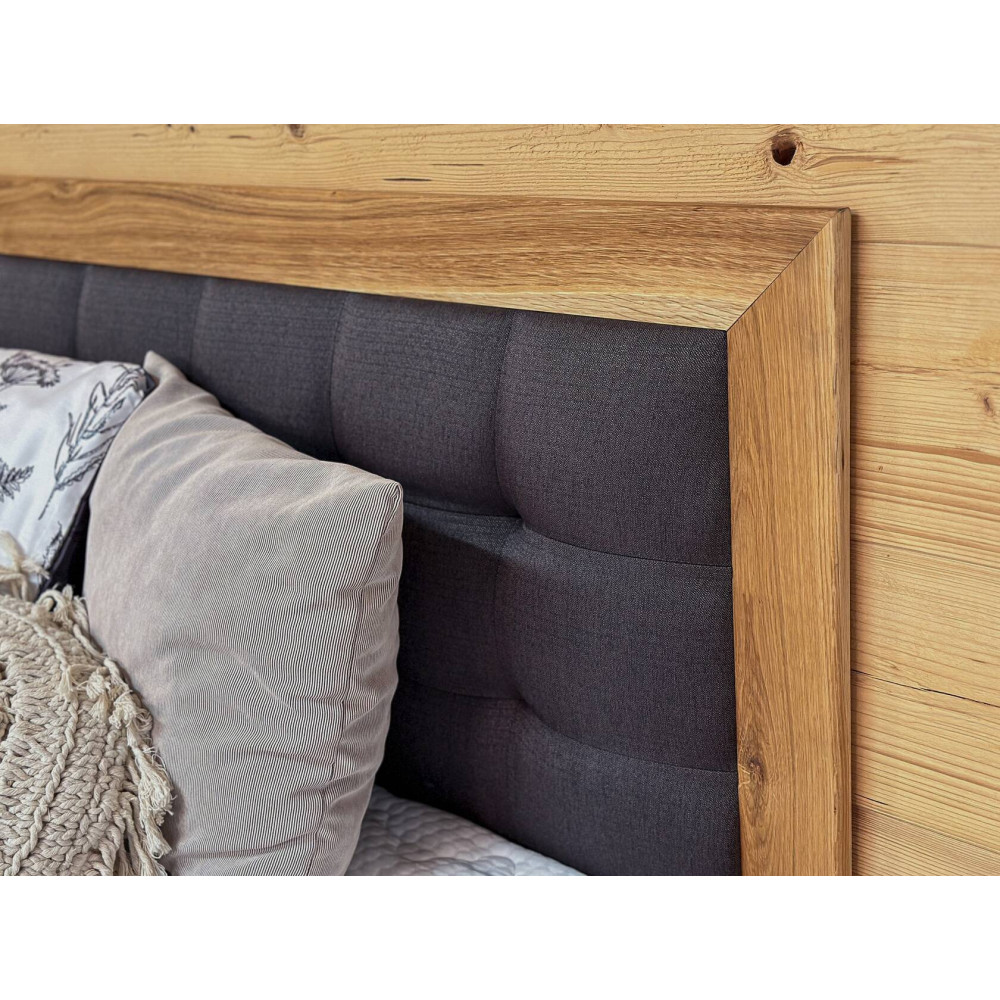 Boxspring postel 180x200 Albert divoký dub