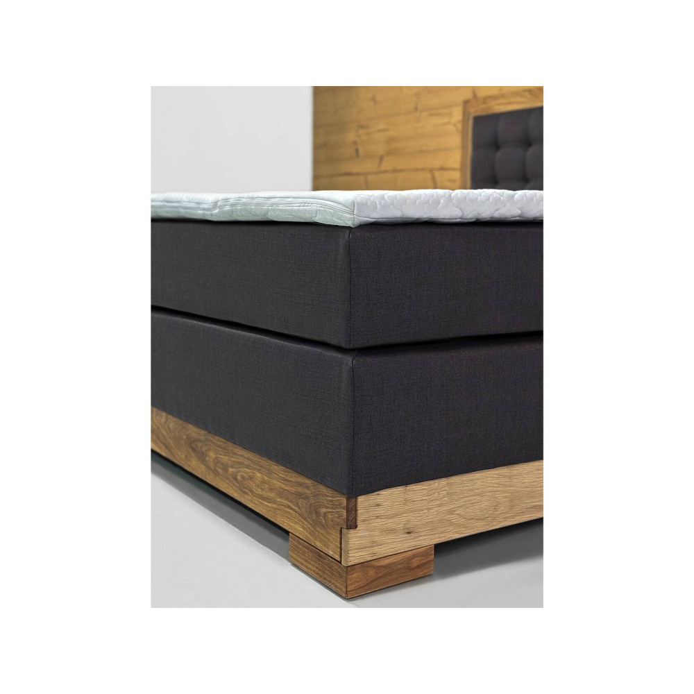 Boxspring postel 180x200 Albert divoký dub