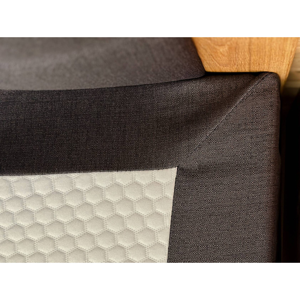 Boxspring postel 180x200 Albert divoký dub