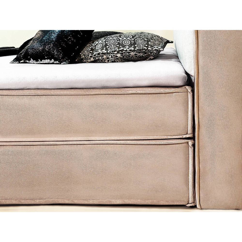 Postel boxspring 160x200 Annabella béžová