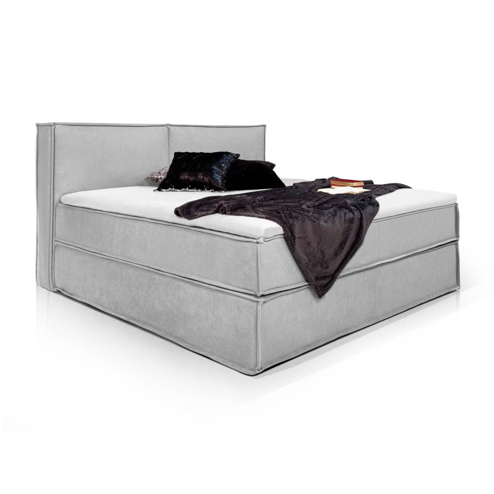 Postel boxspring 160x200 Annabella šedá