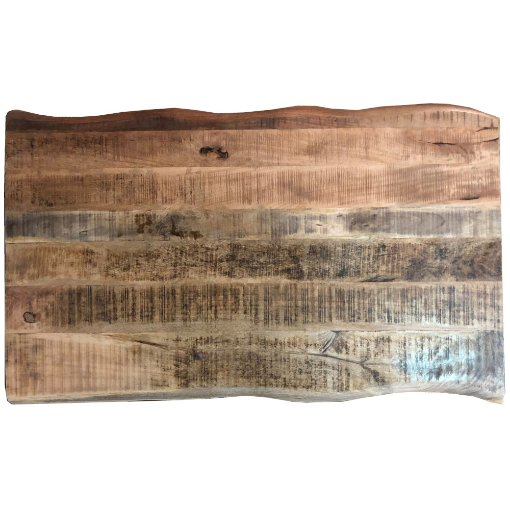 Masivní jídelní stůl 220x100 Tables mango hnědý