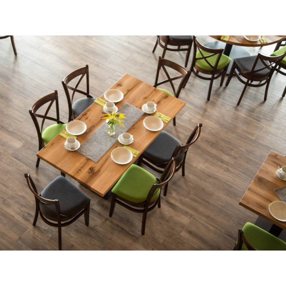 Jídelní stůl masiv dub Gastro 140x80