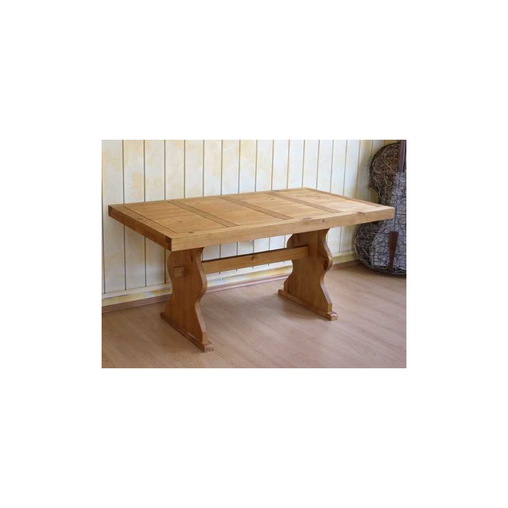 Masivní jídelní stůl 160x90 Hacienda borovice