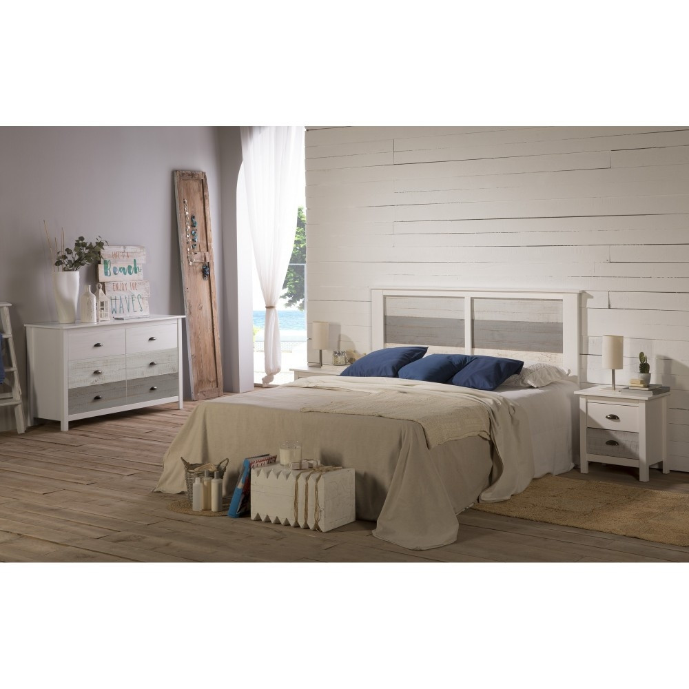 Dřevěný noční stolek Marckeric Romatica borovice