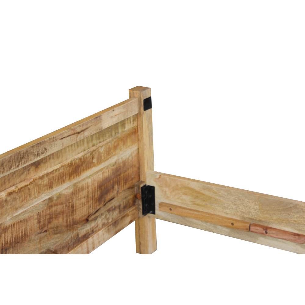 Postel z masivu 180x200 Havanna dřevo mango