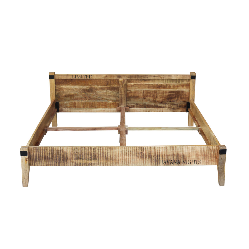 Postel z masivu 180x200 Havanna dřevo mango