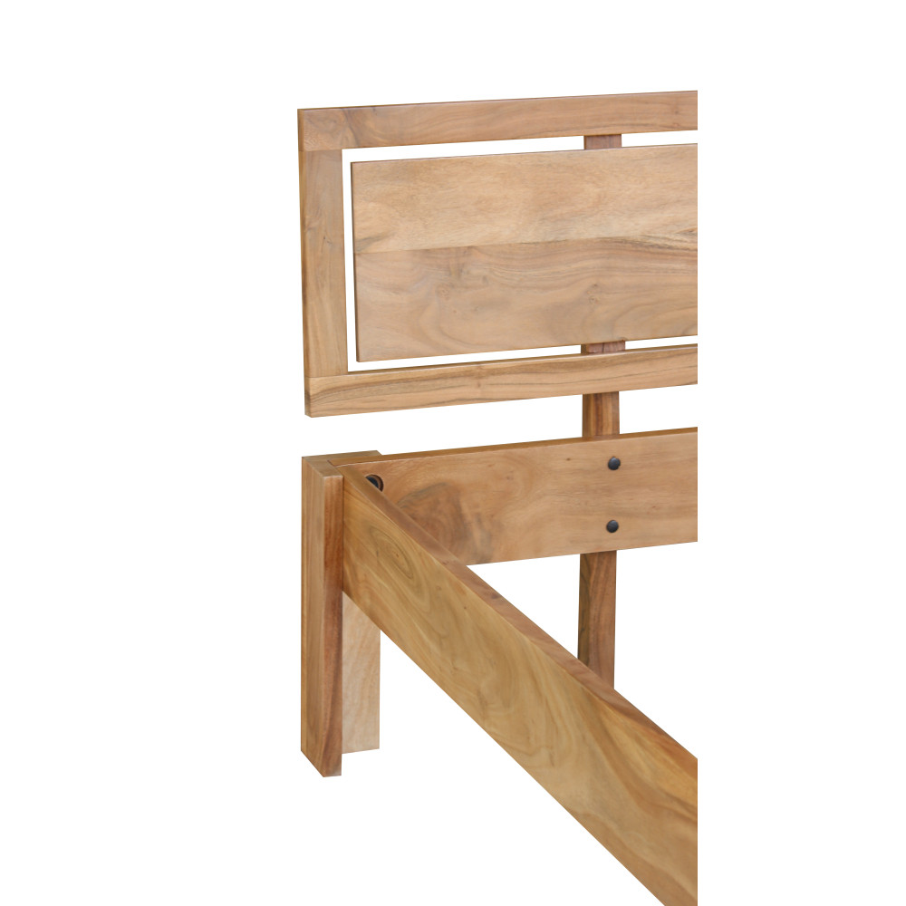 Masivní postel 180x200 Ariana světlá akácie