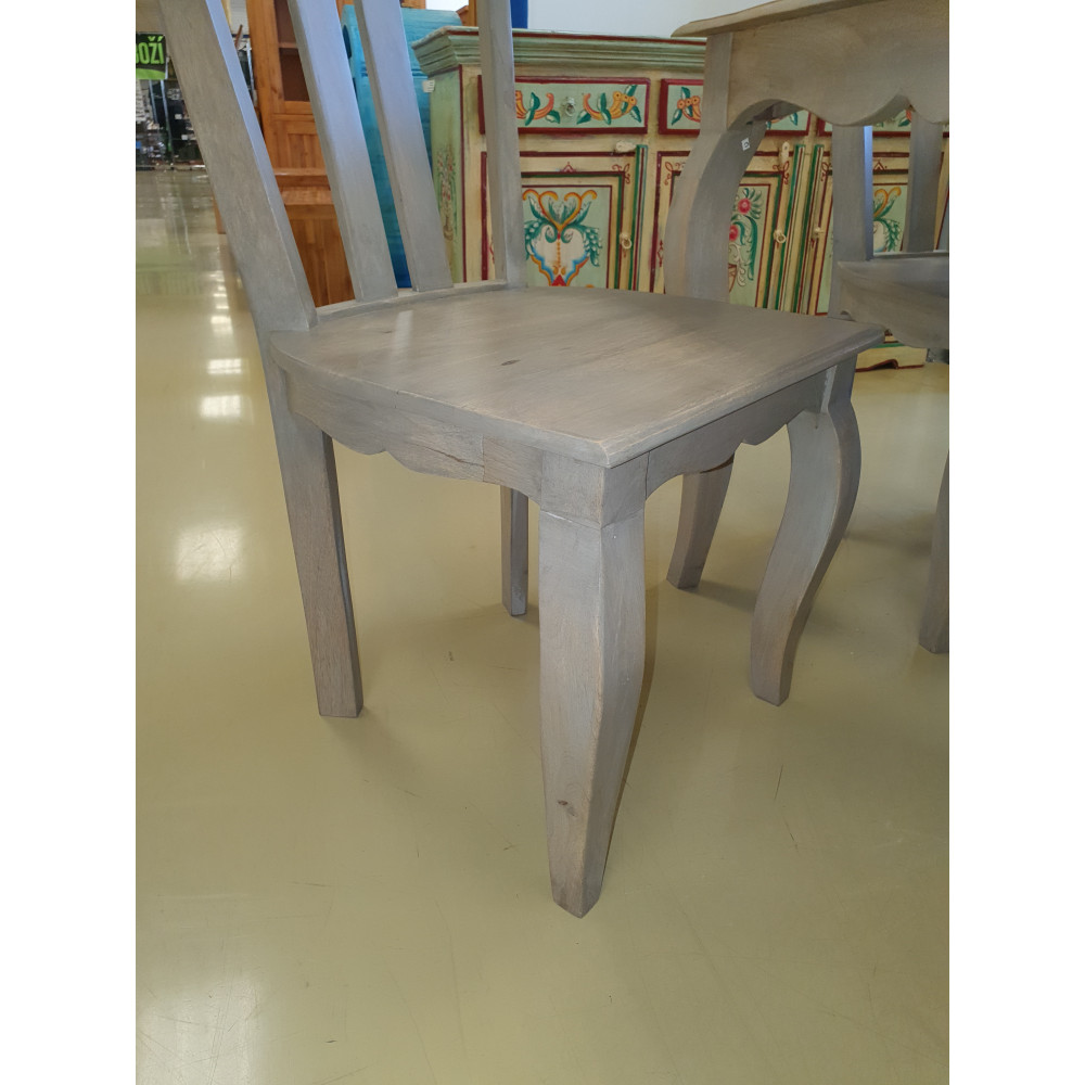 Dřevěný jídelní set Arya 175x90 mango