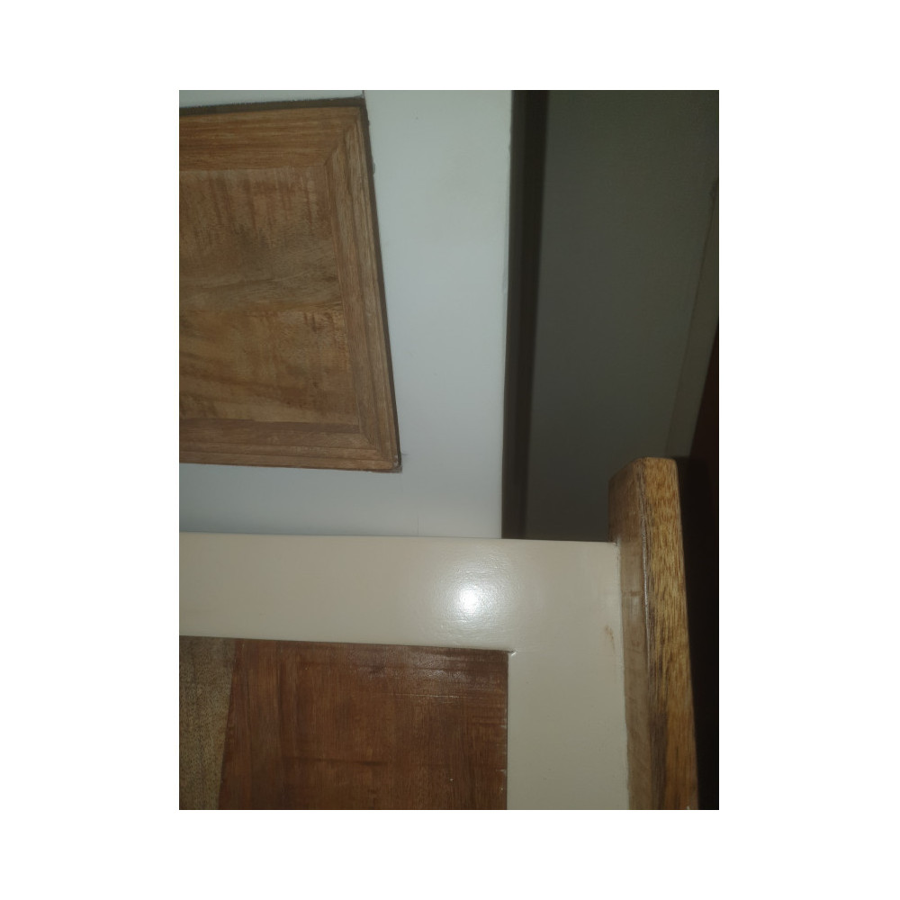Jídelní lavice masiv 140x40 Madagaskar mango slonová kost