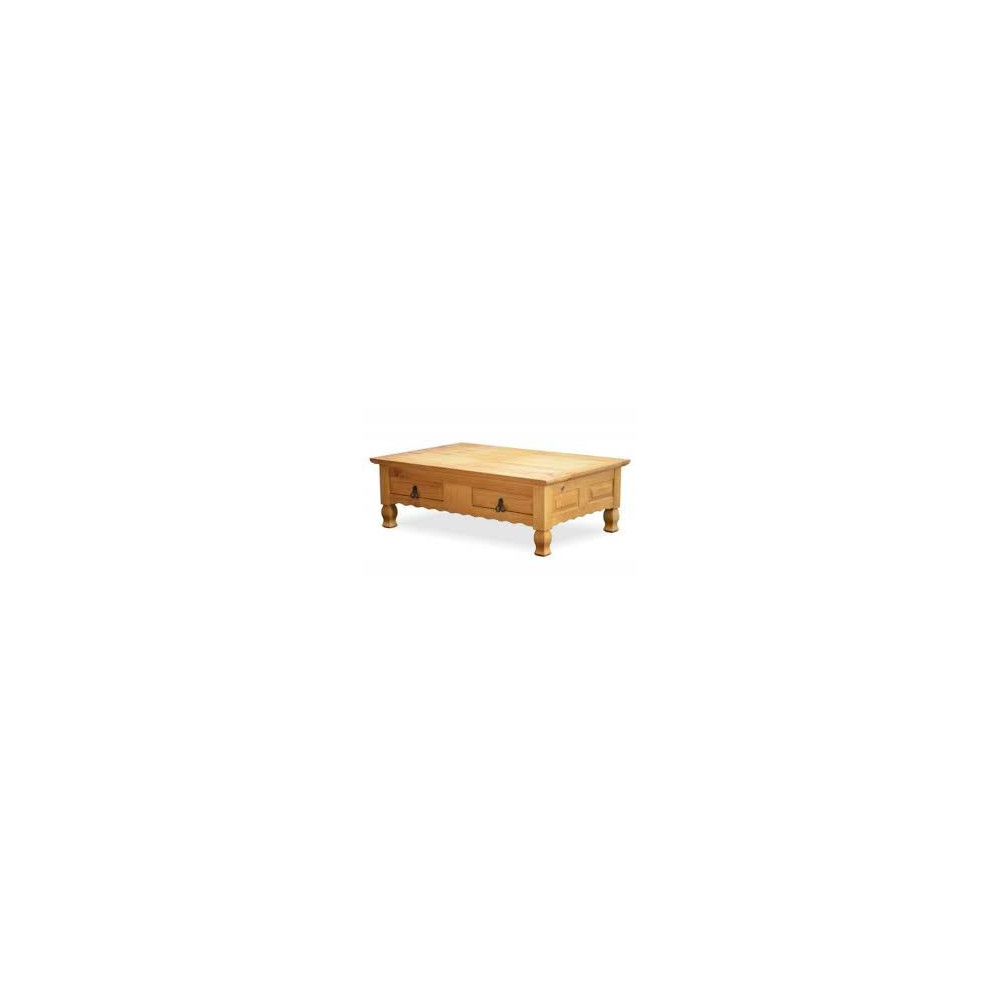 Konferenční stolek masiv borovice 120x80 Hacienda