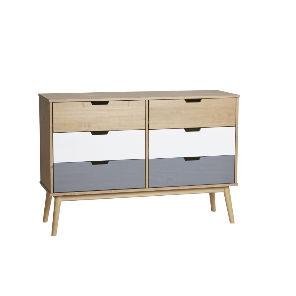 Komoda z borovice Cusco 120 cm