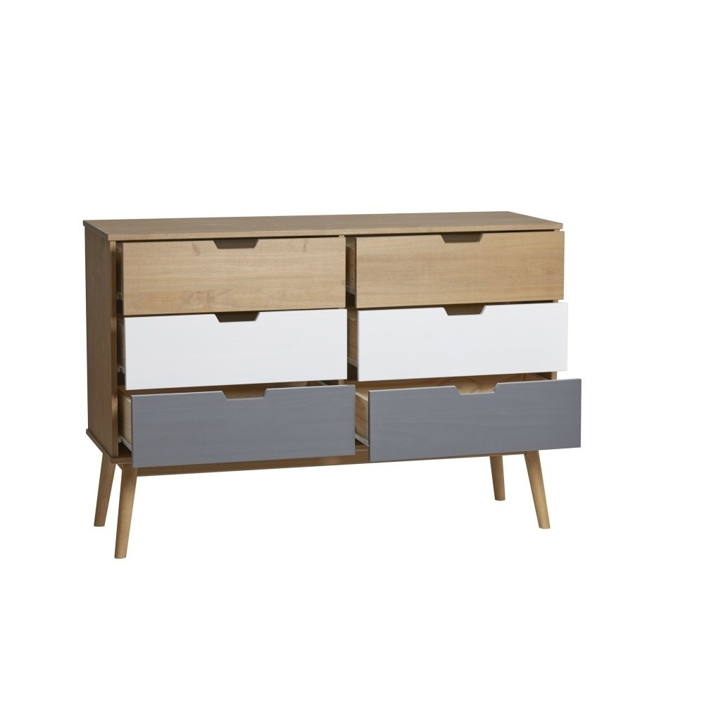 Komoda z borovice Cusco 120 cm