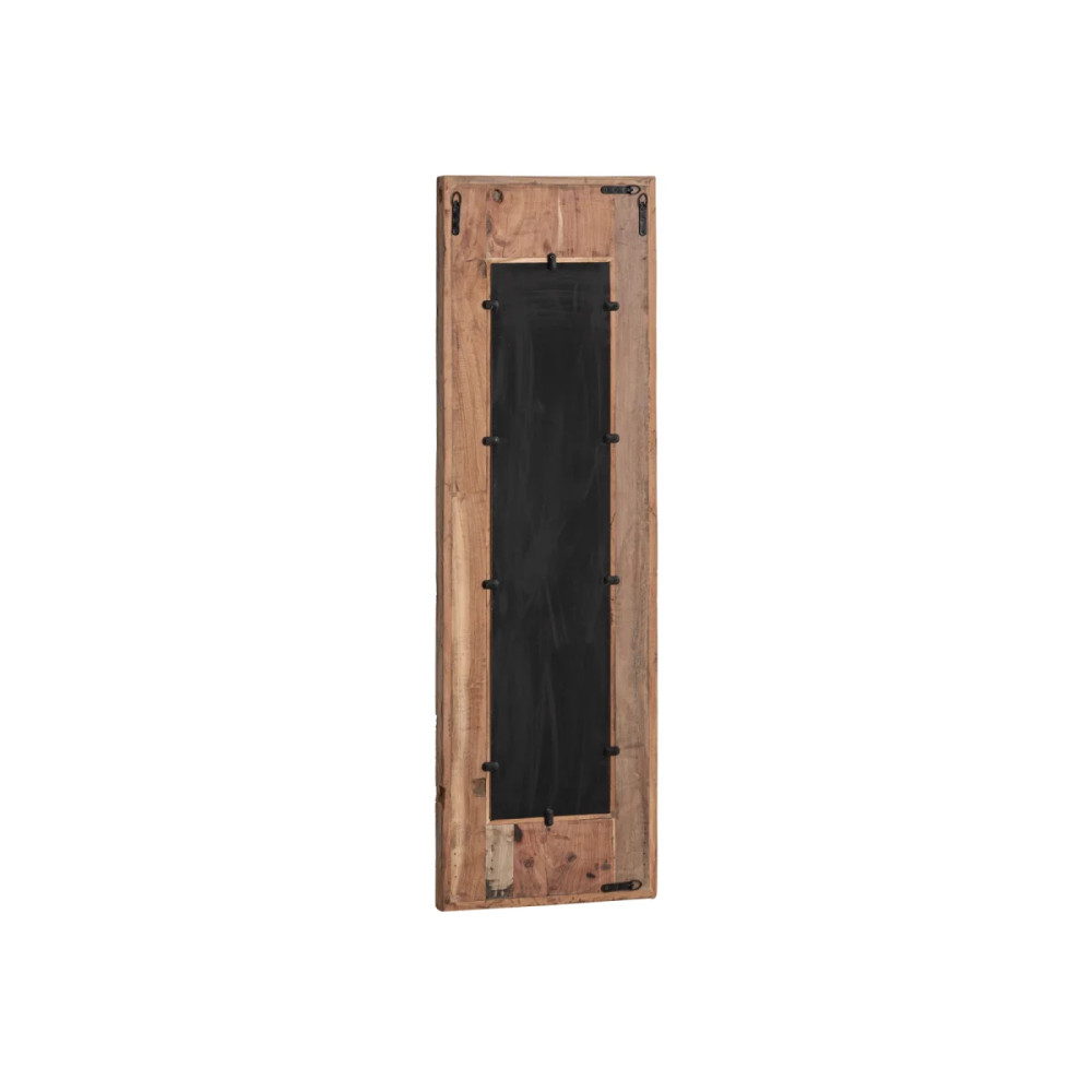 Zrcadlo s háčky 160x50 Oldwood recyklované dřevo