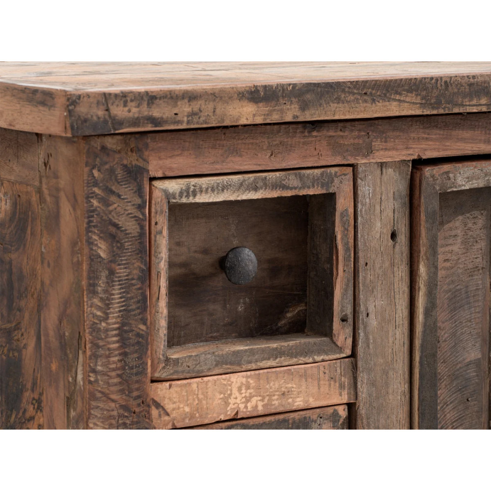 Vysoká komoda Oldwood recyklované dřevo